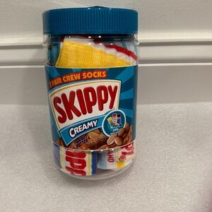 Creamy Peanut Butter Crew Socks 3 pack women’s size 9-14 NWT